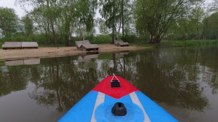 SUP, Stand-UP Paddling Vörder See Bremervörde, Landkreis Rotenburg Wümme